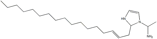 1-(1-Aminoethyl)-2-(2-heptadecenyl)-4-imidazoline 结构式