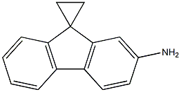 2-Aminospiro[9H-fluorene-9,1'-cyclopropane] 结构式