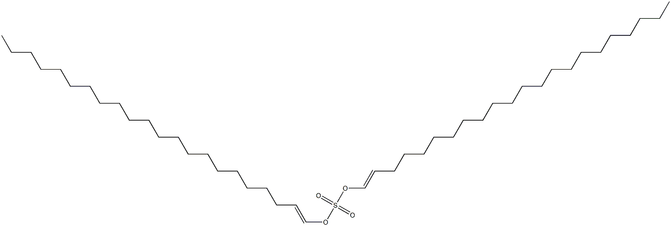 Sulfuric acid di(1-docosenyl) ester 结构式