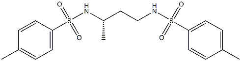 (-)-N,N'-[(S)-1-Methyltrimethylene]bis(p-toluenesulfonamide) 结构式