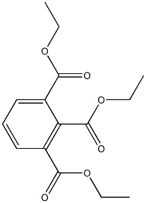 1,2,3-Tri(ethoxycarbonyl)benzene 结构式