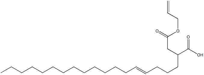 2-(4-Octadecenyl)succinic acid 1-hydrogen 4-allyl ester 结构式