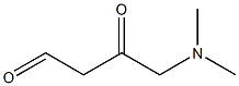 Dimethylaminoacetoacetal 结构式