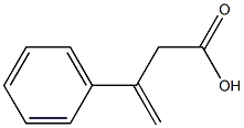 3-Phenyl-3-butenoic acid 结构式