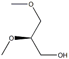 [R,(+)]-2,3-Dimethoxy-1-propanol 结构式