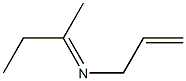 N-(1-Methylpropylidene)-2-propen-1-amine 结构式