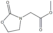 2-Oxooxazolidine-3-acetic acid methyl ester 结构式