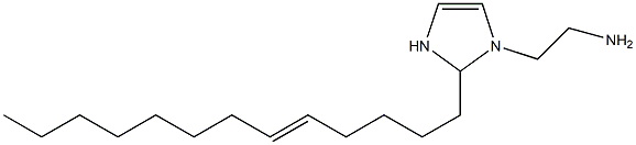 1-(2-Aminoethyl)-2-(5-tridecenyl)-4-imidazoline 结构式