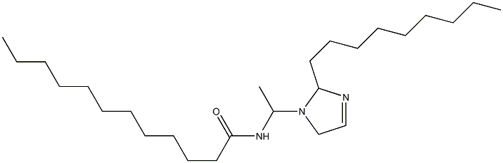 1-(1-Lauroylaminoethyl)-2-nonyl-3-imidazoline 结构式