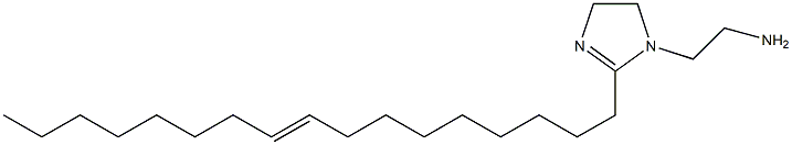 1-(2-Aminoethyl)-2-(9-heptadecenyl)-2-imidazoline 结构式