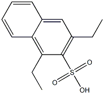 1,3-Diethyl-2-naphthalenesulfonic acid 结构式