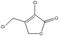 3-(Chloromethyl)-4-chloro-5(2H)-furanone 结构式