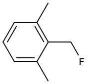 Fluoro(2,6-dimethylphenyl)methane 结构式