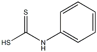 N-Phenyldithiocarbamic acid 结构式