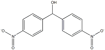 4,4'-Dinitrobenzhydryl alcohol 结构式