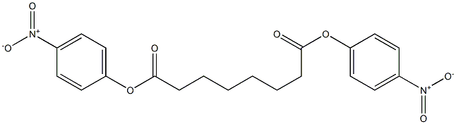 Octanedioic acid bis(4-nitrophenyl) ester 结构式