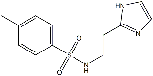 2-[2-(p-Tolylsulfonylamino)ethyl]-1H-imidazole 结构式