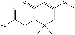 6,6-Dimethyl-4-methoxy-2-oxo-3-cyclohexenyl=acetate 结构式