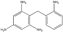 4-[(2-Aminophenyl)methyl]-1,3,5-benzenetriamine 结构式