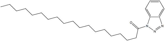 1-Nonadecanoyl-1H-benzotriazole 结构式