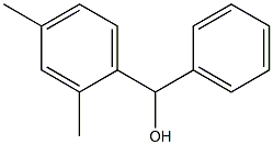 2,4-Dimethylbenzhydryl alcohol 结构式