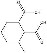 3-Methyl-1,2-cyclohexanedicarboxylic acid 结构式