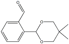 2-(5,5-Dimethyl-1,3-dioxan-2-yl)benzaldehyde 结构式