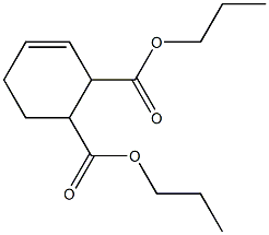 5-Cyclohexene-1,2-dicarboxylic acid dipropyl ester 结构式