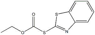 2-(Ethoxycarbonylthio)benzothiazole 结构式