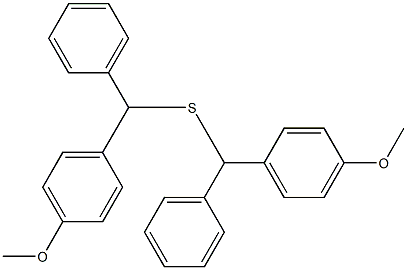 4-Methoxyphenylbenzyl sulfide 结构式