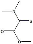 2-Dimethylamino-2-thioxoacetic acid methyl ester 结构式