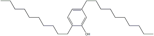 2,5-Didecylphenol 结构式