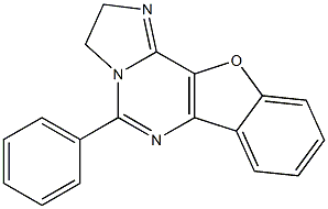 5-Phenyl-2,3-dihydrobenzofuro[2,3-e]imidazo[1,2-c]pyrimidine 结构式