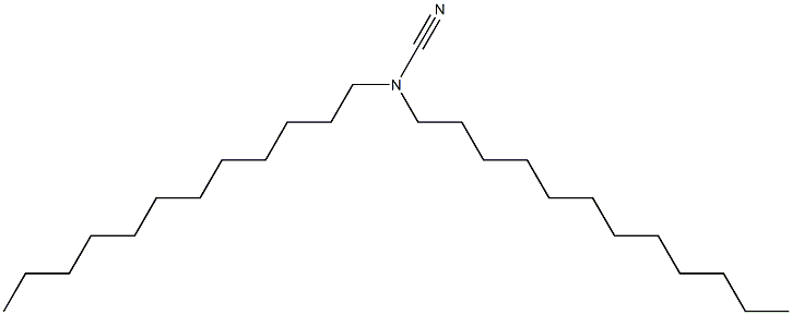 Didodecylcyanamide 结构式