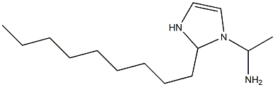 1-(1-Aminoethyl)-2-nonyl-4-imidazoline 结构式