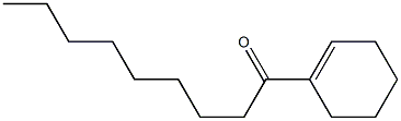 1-(1-Cyclohexenyl)-1-nonanone 结构式