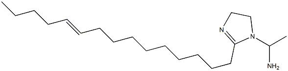 1-(1-Aminoethyl)-2-(10-pentadecenyl)-2-imidazoline 结构式