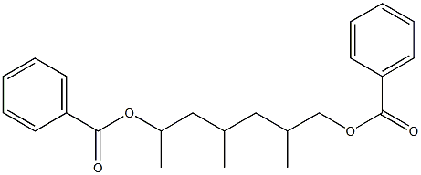 1,2'-Dimethyl[2,2'-(1-methylethylene)bisethanol]dibenzoate 结构式