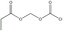 Chlorocarbonic acid propanoyloxymethyl ester 结构式