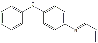 N-(2-Propenylidene)-N'-phenyl-p-phenylenediamine 结构式