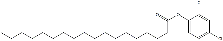 Octadecanoic acid 2,4-dichlorophenyl ester 结构式
