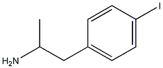 1-(4-Iodophenyl)-2-propanamine 结构式