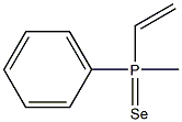Methylphenylvinylphosphine selenide 结构式