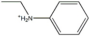 N-Ethylanilinium 结构式