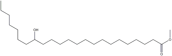 16-Hydroxytricosanoic acid methyl ester 结构式