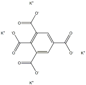 1,2,3,5-Benzenetetracarboxylic acid tetrapotassium salt 结构式