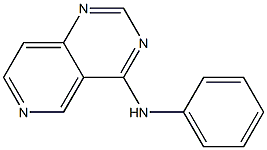 4-(Phenylamino)pyrido[4,3-d]pyrimidine 结构式