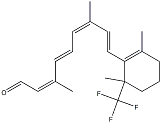 16,16,16-Trifluororetinal 结构式