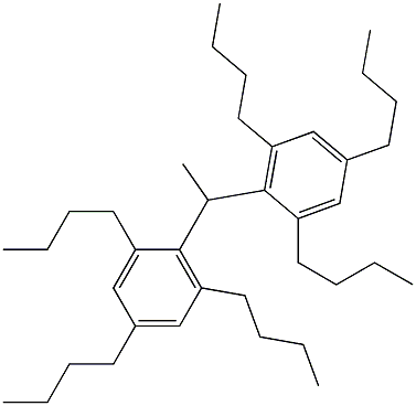 2,2'-Ethylidenebis(1,3,5-tributylbenzene) 结构式