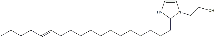 2-(13-Octadecenyl)-4-imidazoline-1-ethanol 结构式
